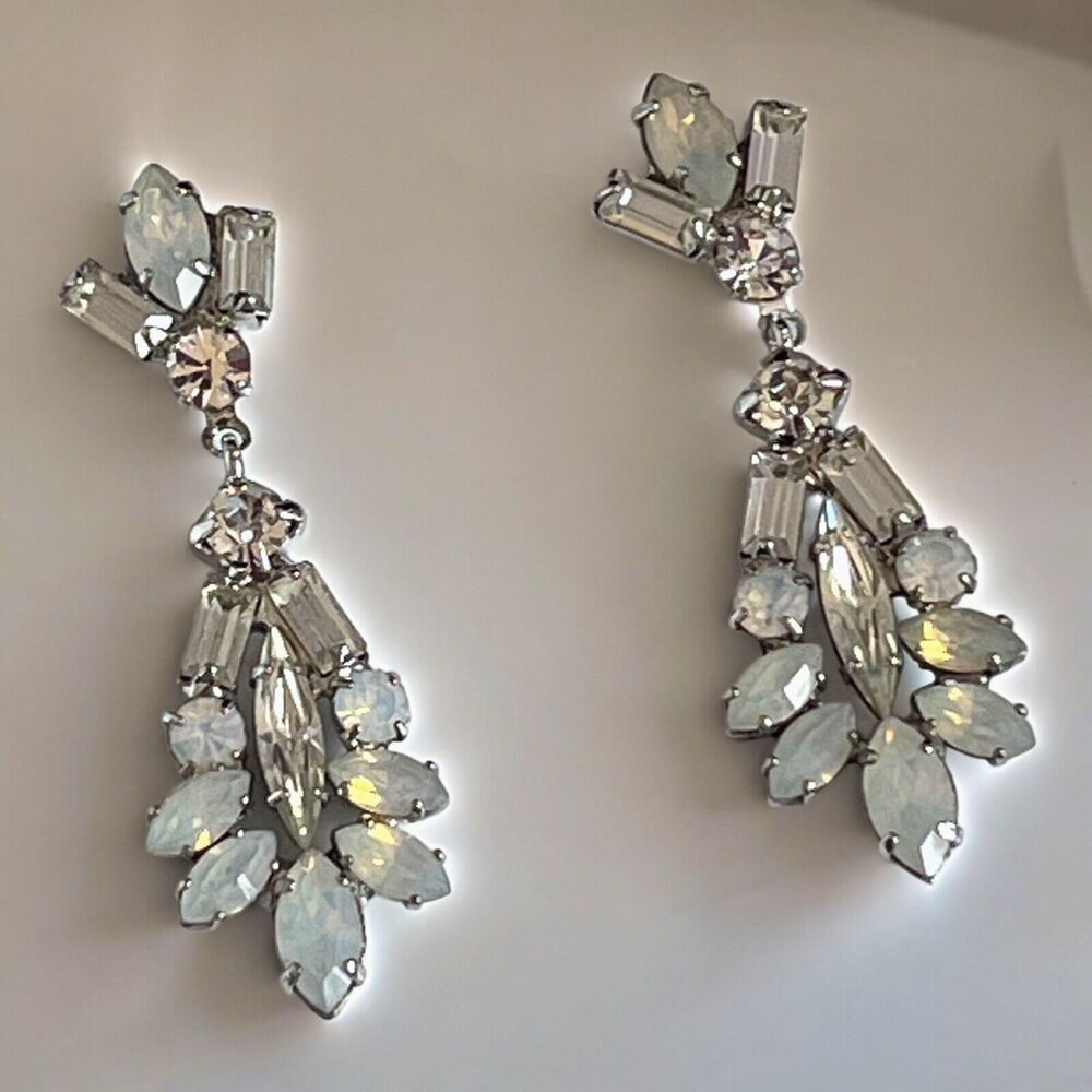 New Ti Adoro Bridal Earrings Crystal Quinceanera Formal Prom - 6S